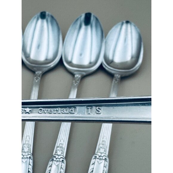 International Silver Rogers 1940 TREASURE Silverplate Place Oval Soup Spoons - Picture 6 of 10